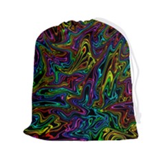 Melting Colours Drawstring Pouch (2xl) by DimensionalClothing