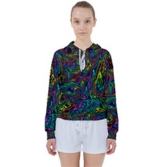 Melting Colours Women s Tie Up Sweat