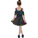 Melting Colours Kids  Shoulder Cutout Chiffon Dress View2