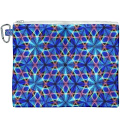 Geometric Canvas Cosmetic Bag (xxxl) by DimensionalClothing