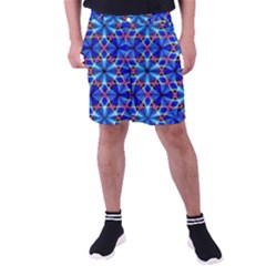 Geometric Men s Pocket Shorts by DimensionalClothing