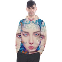 Pepper Colors Girl Men s Pullover Hoodie by Sparkle