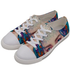 Pepper Colors Girl Women s Low Top Canvas Sneakers by Sparkle