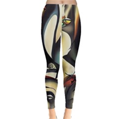 Model Of Picasso Leggings  by Sparkle