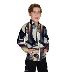 Model Of Picasso Kids  Windbreaker by Sparkle