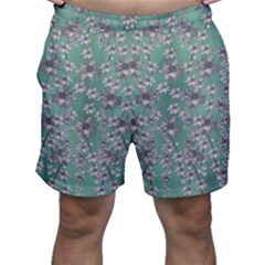 Forest Of Silver Pagoda Vines Men s Shorts