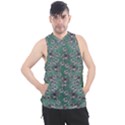 Forest Of Silver Pagoda Vines Men s Sleeveless Hoodie View1