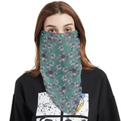 Forest Of Silver Pagoda Vines Face Covering Bandana (triangle) by pepitasart