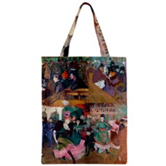 Moulin Rouge One Zipper Classic Tote Bag