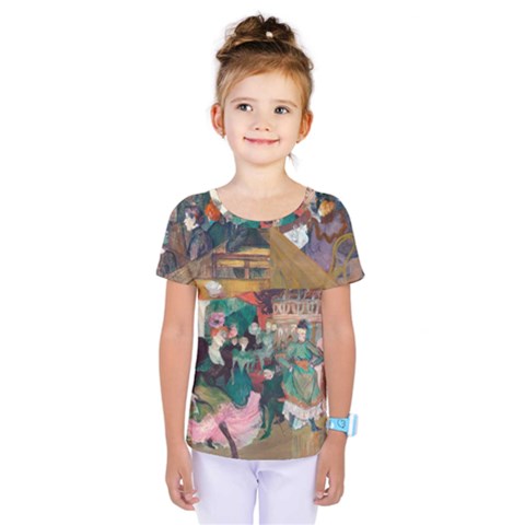 Moulin Rouge One Kids  One Piece Tee by witchwardrobe