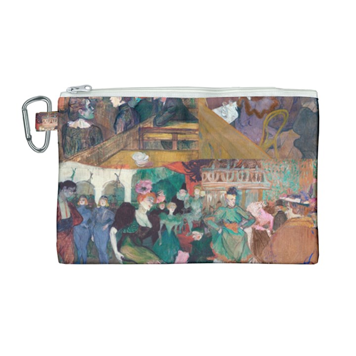 Moulin Rouge One Canvas Cosmetic Bag (Large)