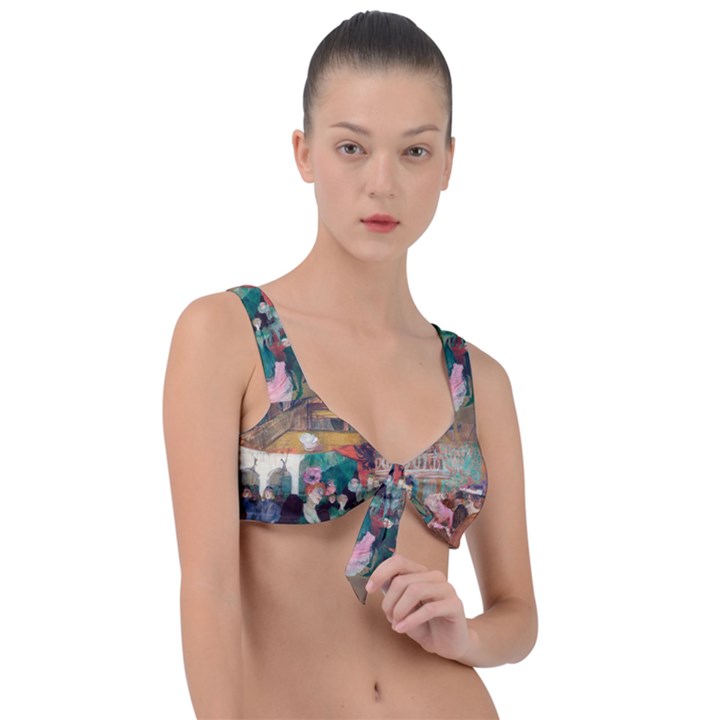 Moulin Rouge One Front Tie Bikini Top