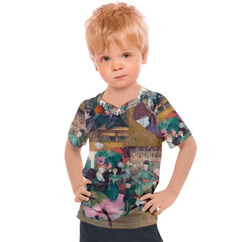 Moulin Rouge One Kids  Sports Tee by witchwardrobe