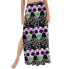 Skullspider Maxi Chiffon Tie-up Sarong by Sparkle