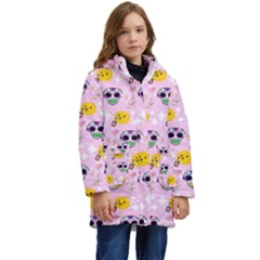 Skullsun Kid s Hooded Longline Puffer Jacket by Sparkle