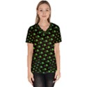 Pixels Women s V-Neck Scrub Top View1