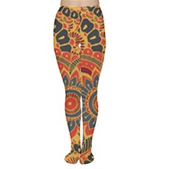 Bright Seamless Pattern-with-paisley-mehndi-elements-hand-drawn-wallpaper-with-floral-traditional-in Tights