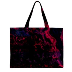 Granite Glitch Zipper Mini Tote Bag by MRNStudios