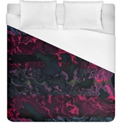 Granite Glitch Duvet Cover (king Size) by MRNStudios