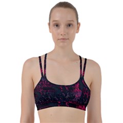 Granite Glitch Line Them Up Sports Bra by MRNStudios