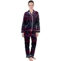 Granite Glitch Women s Long Sleeve Satin Pajamas Set	 View1