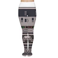 Cassette Recorder 80s Music Stereo Tights by Pakemis