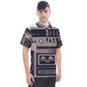 Cassette Recorder 80s Music Stereo Men s Polo Tee View1