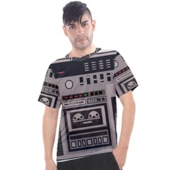 Cassette Recorder 80s Music Stereo Men s Sport Top by Pakemis