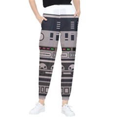 Cassette Recorder 80s Music Stereo Tapered Pants by Pakemis