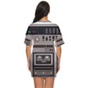 Cassette Recorder 80s Music Stereo Just Threw It On Dress View4