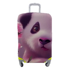 Panda Endangered Protected Bamboo National Treasure Luggage Cover (small) by Pakemis