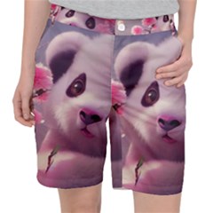 Panda Endangered Protected Bamboo National Treasure Pocket Shorts by Pakemis