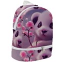 Panda Endangered Protected Bamboo National Treasure Zip Bottom Backpack View2