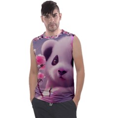 Panda Endangered Protected Bamboo National Treasure Men s Regular Tank Top by Pakemis