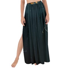 Flame Deep Sea Underwater Creature Wild Maxi Chiffon Tie-up Sarong by Pakemis