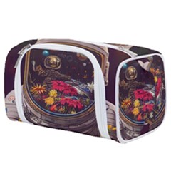 Astronaut Universe Planting Flowers Cosmos Jpg Toiletries Pouch