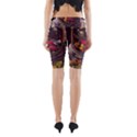 Astronaut Universe Planting Flowers Cosmos Jpg Yoga Cropped Leggings View2