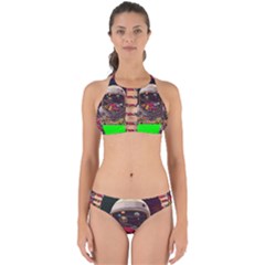 Astronaut Universe Planting Flowers Cosmos Jpg Perfectly Cut Out Bikini Set