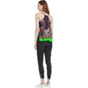 Astronaut Universe Planting Flowers Cosmos Jpg Flowy Camisole Tank Top View2