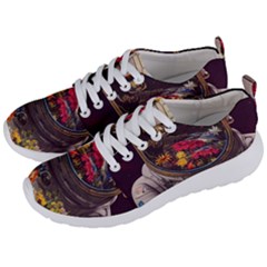 Astronaut Universe Planting Flowers Cosmos Jpg Men s Lightweight Sports Shoes