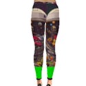 Astronaut Universe Planting Flowers Cosmos Jpg Inside Out Leggings View4