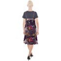 Astronaut Universe Planting Flowers Cosmos Jpg Camis Fishtail Dress View2