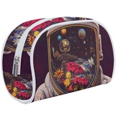 Astronaut Universe Planting Flowers Cosmos Jpg Make Up Case (Large)