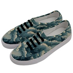 Mountains Alps Nature Clouds Sky Fresh Air Men s Classic Low Top Sneakers by Pakemis