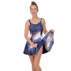 Space Cosmos Galaxy Stars Black Hole Universe Inside Out Casual Dress by Pakemis