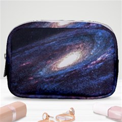 Space Cosmos Galaxy Stars Black Hole Universe Make Up Pouch (small) by Pakemis