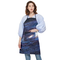 Space Cosmos Galaxy Stars Black Hole Universe Pocket Apron by Pakemis