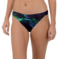 Space Cosmos Galaxy Stars Black Hole Universe Art Band Bikini Bottom by Pakemis