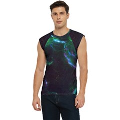 Space Cosmos Galaxy Stars Black Hole Universe Art Men s Raglan Cap Sleeve Tee by Pakemis