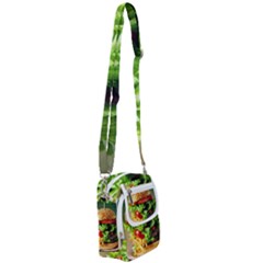 Hamburger Cheeseburger Burger 3d Render Snack Shoulder Strap Belt Bag by Pakemis